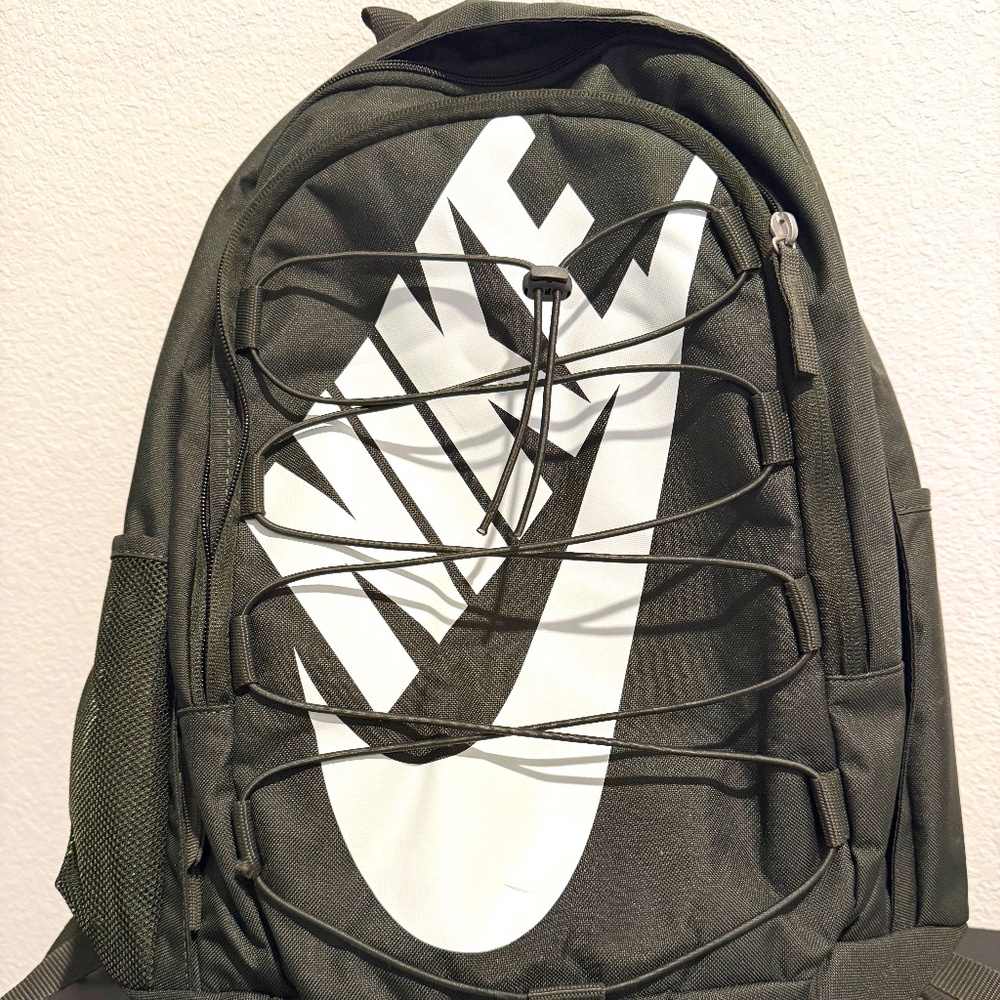 Like new Forest Green Spacious Backpack